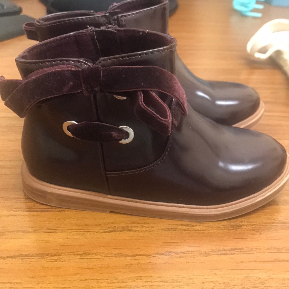 Toddler Girl Zara leather boots